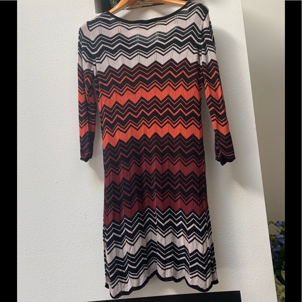 Fall Rayon Knit Mini Dress - Picture 6 of 7